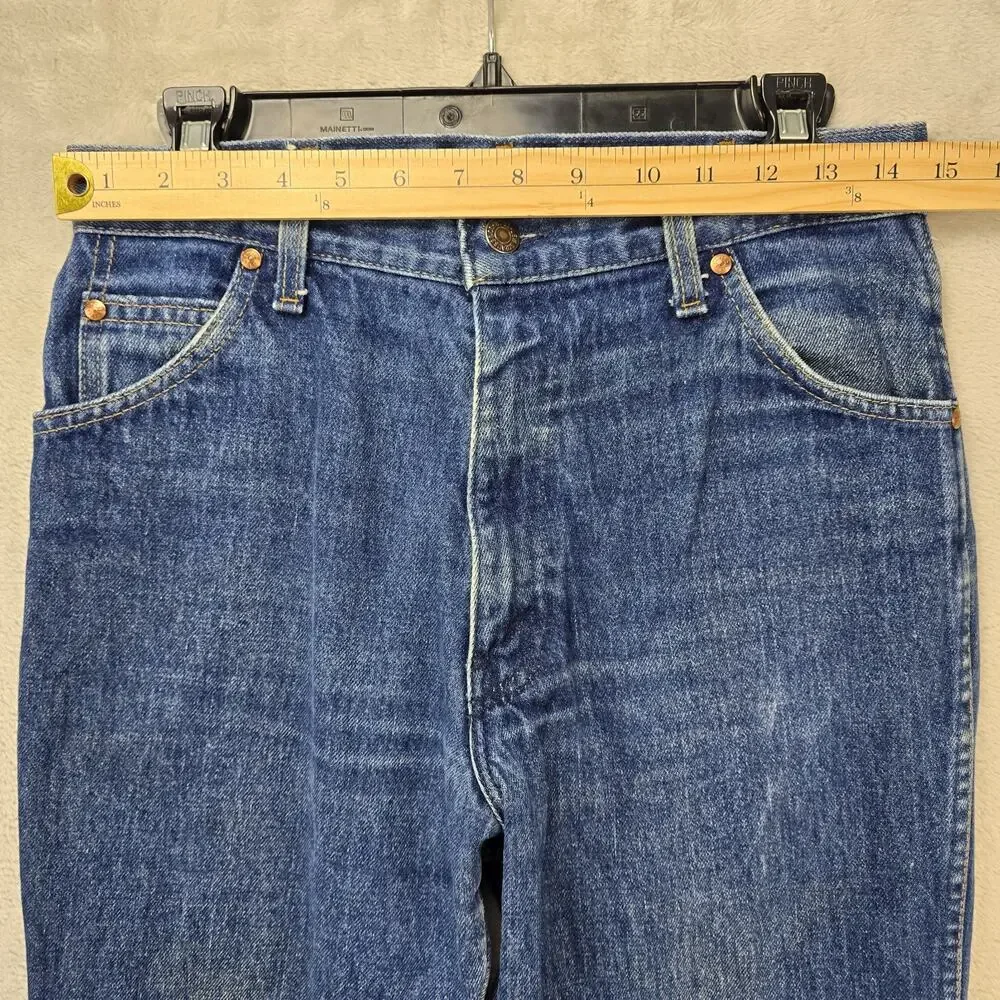 Vintage 80s Levis 557 Jeans Mens 30x36 (Fits 29x29) Blue Cowboy Western USA Made